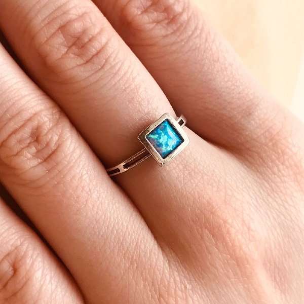 Silberring mit Opal MVR143513OP