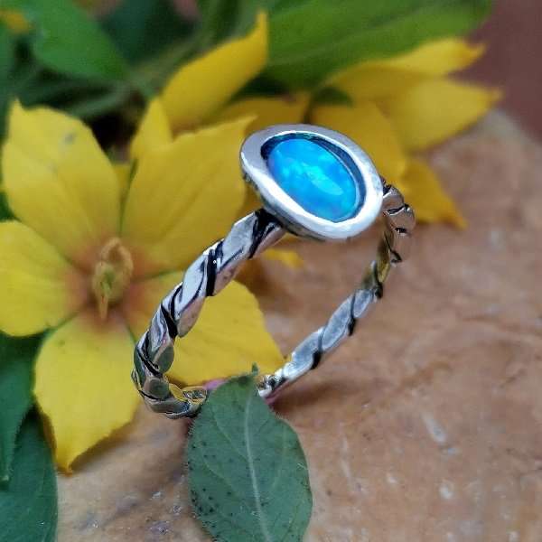 Silberring mit Opal MVR143511OP