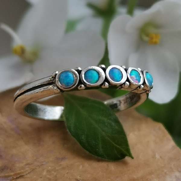 Silberring mit Opal MVR143610OP