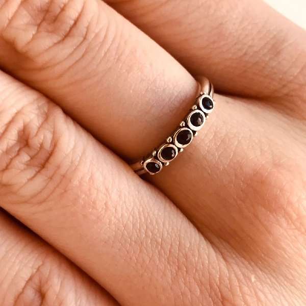 Silberring mit Onyx MVR143610ON