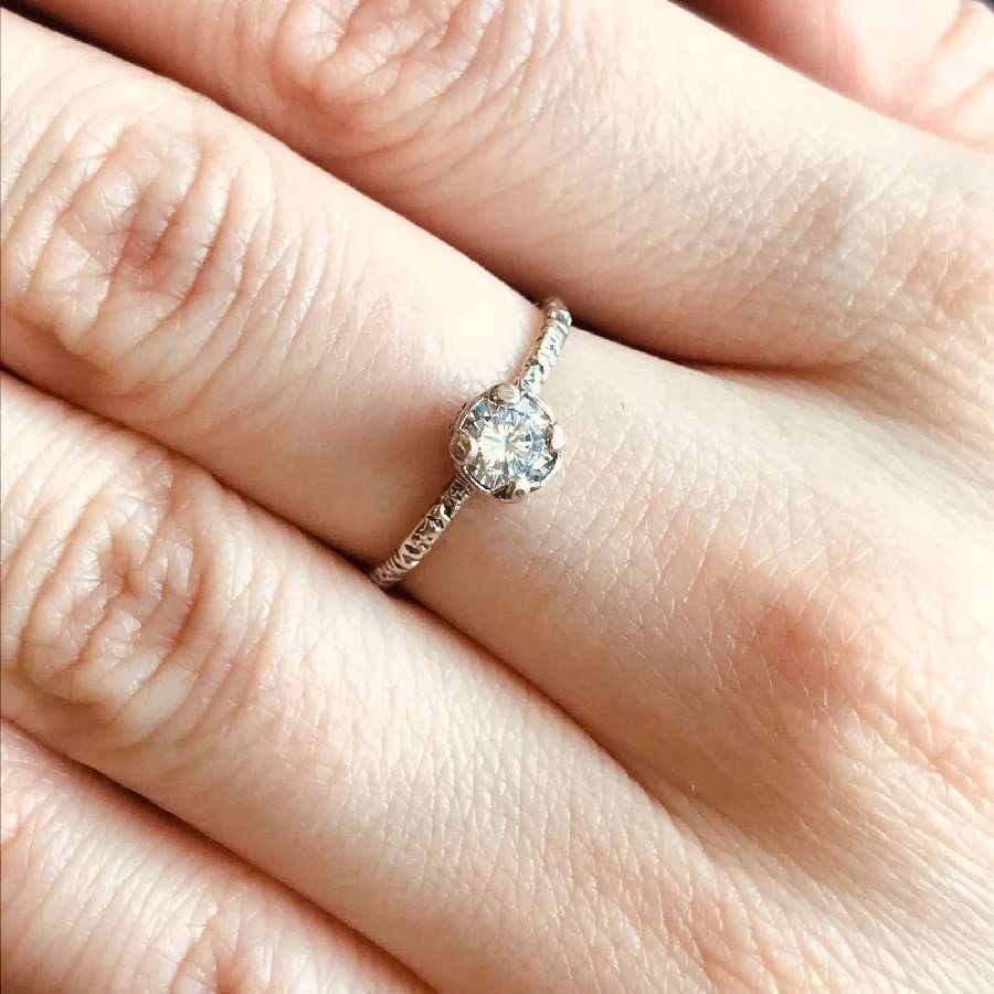 Silberring mit Zirkon MVR1569CZ