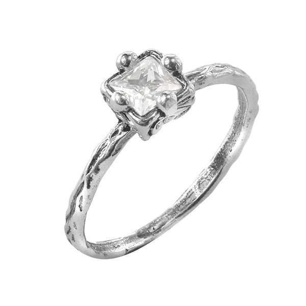 Silberring mit Zirkon MVR1510CZ