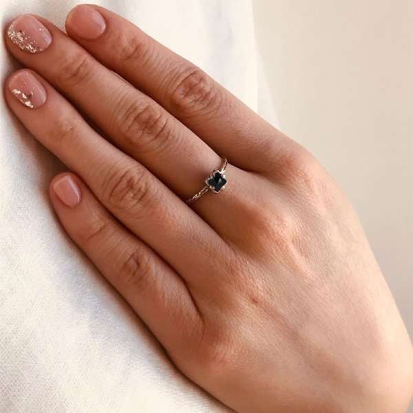 Silberring mit Onyx MVR1510ON