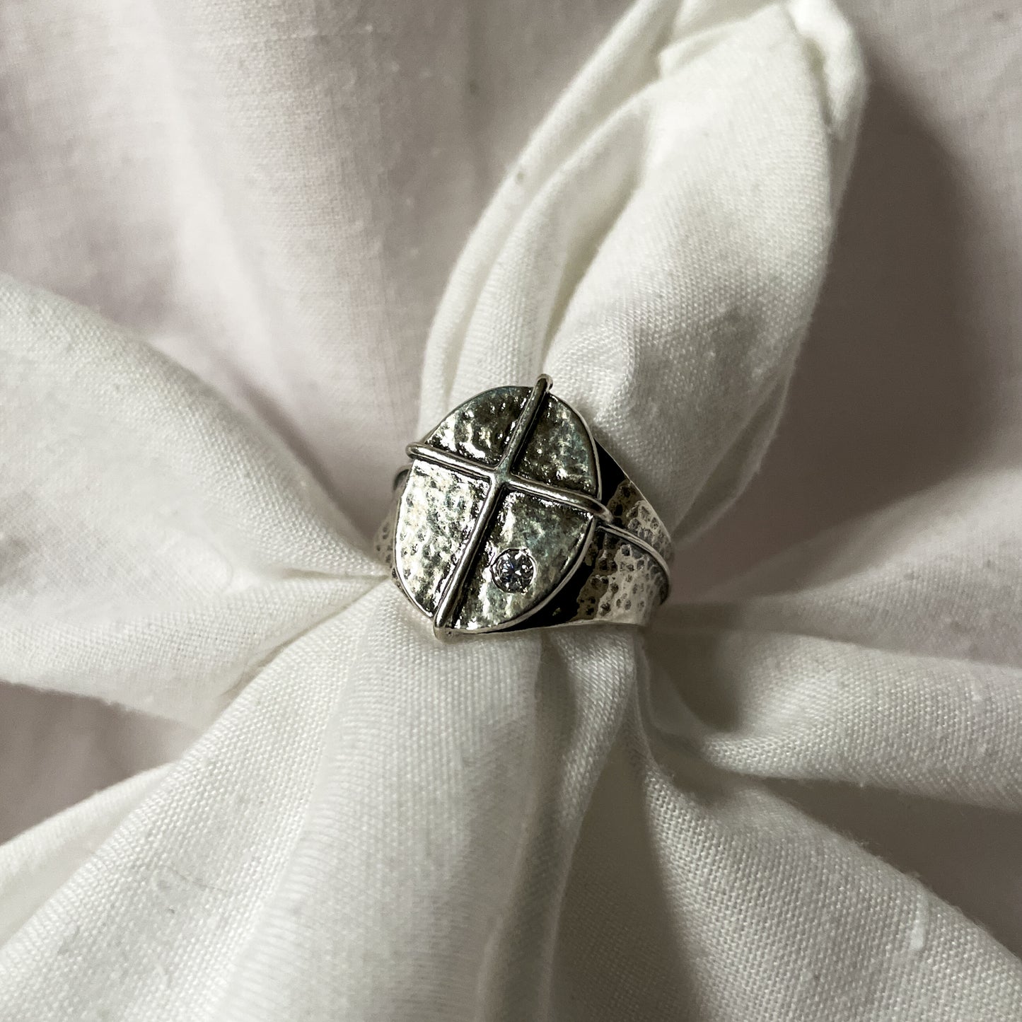 Silberring mit Zirkon 01R2625