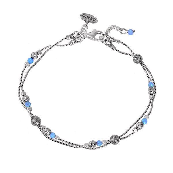 Silberarmband mit Opal 01B988OP