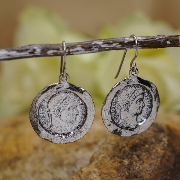 Boucles d'oreilles en argent 01E2016