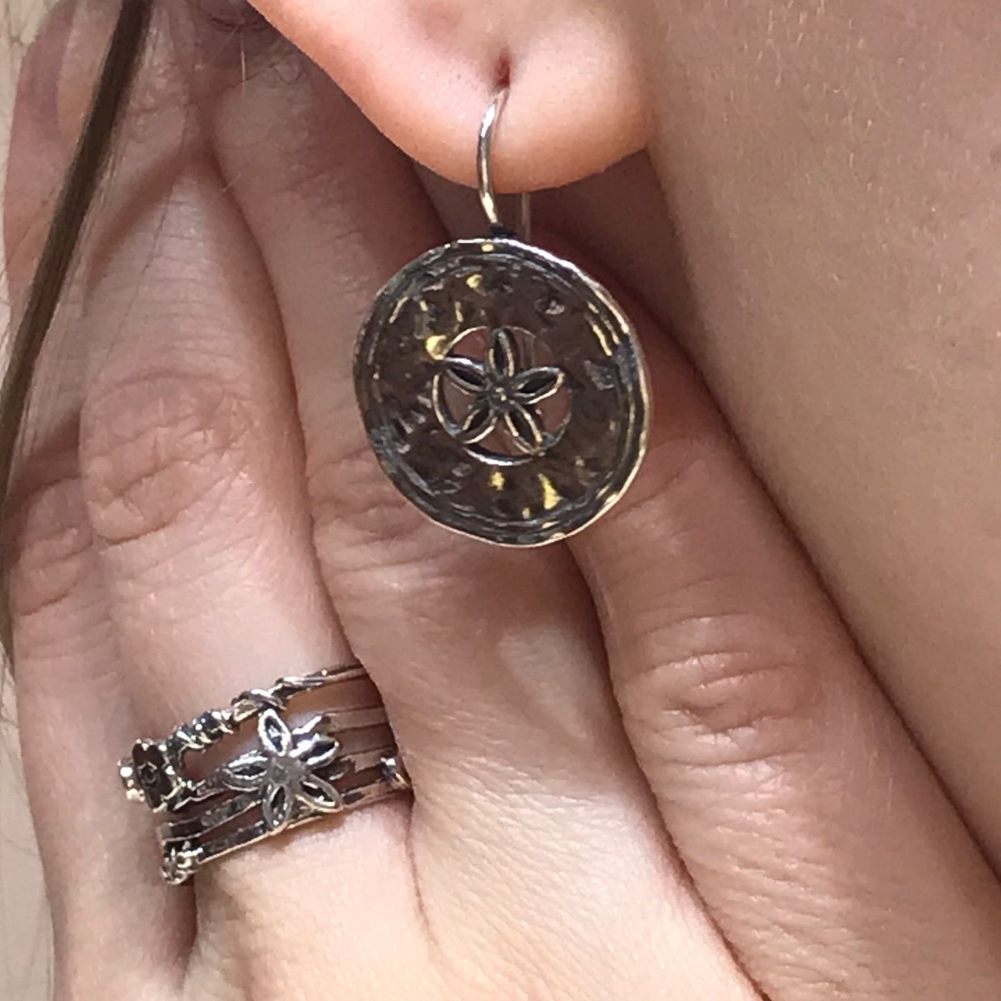 Boucles d'oreilles en argent 01E475