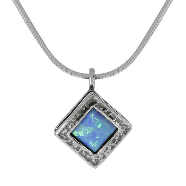 Silberkette mit Opal 01N1021OP
