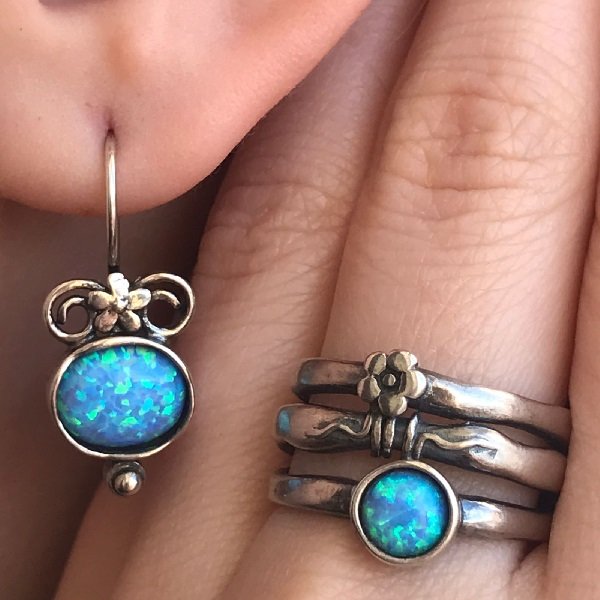Silberring mit Opal 01R332OP