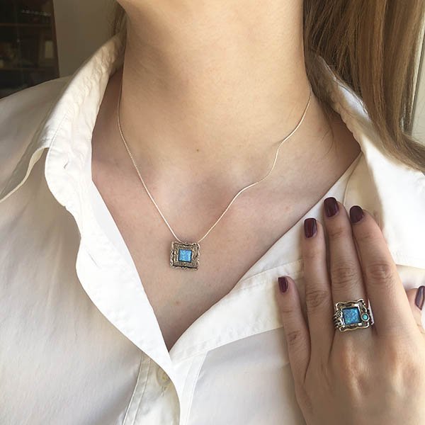 Silberring mit Opal 01R371OP