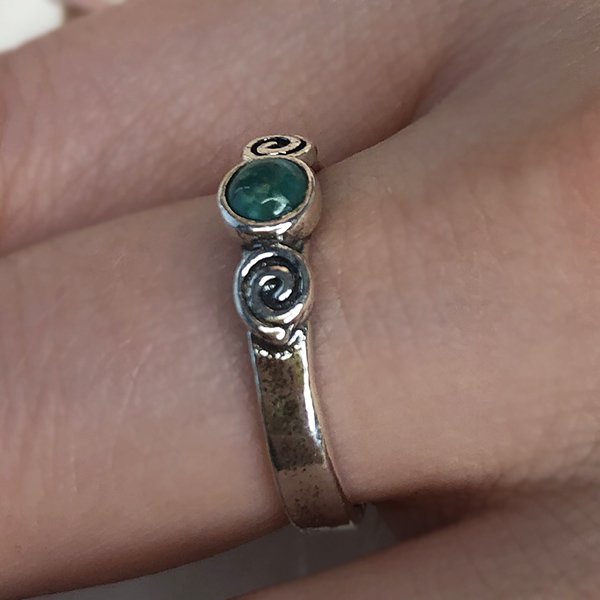 Silberring mit Türkis 01R603TQ