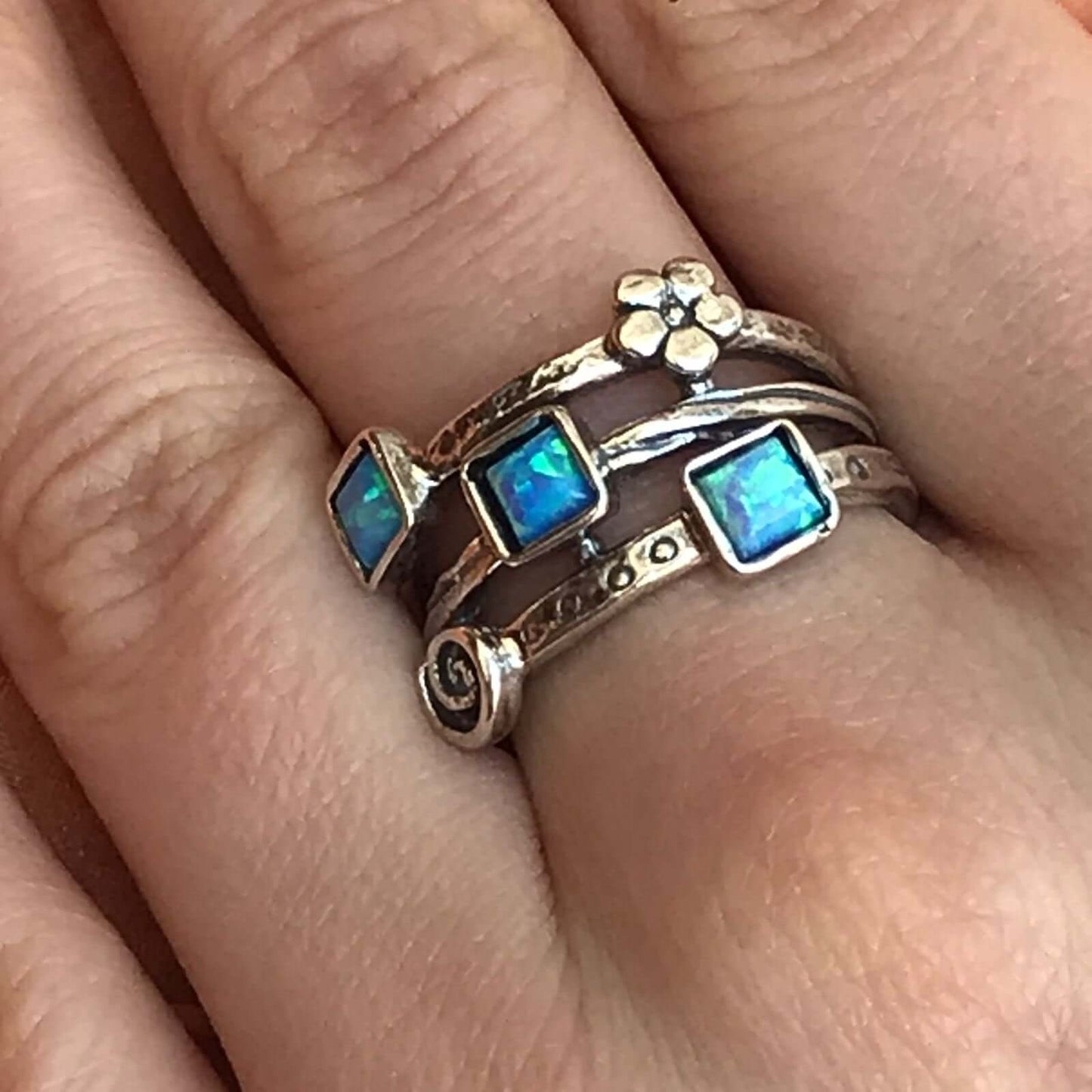 Silberring mit Opal 01R610OP