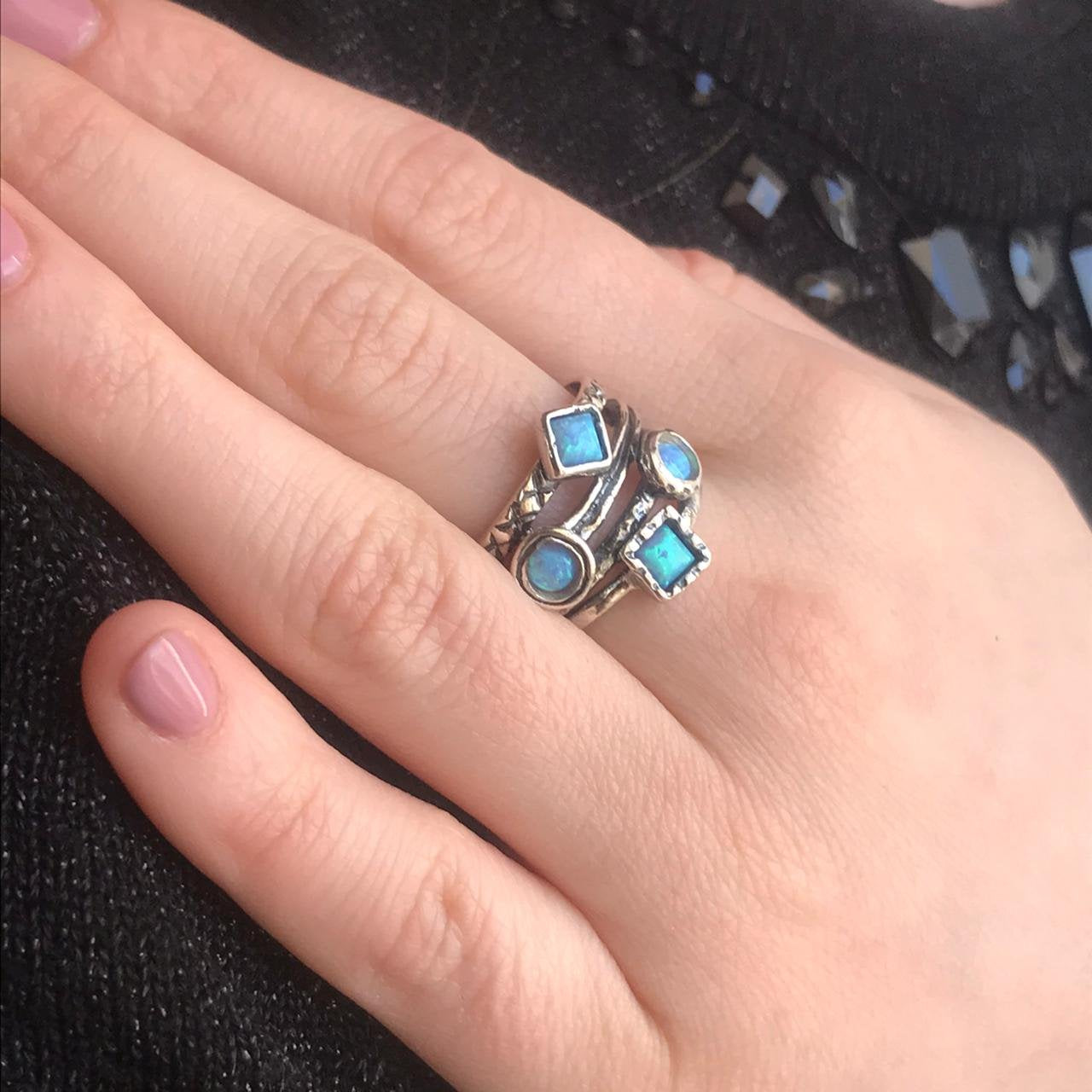 Silberring mit Opal 01R799OP