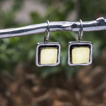 Серебряные серьги с золотом MVE972G