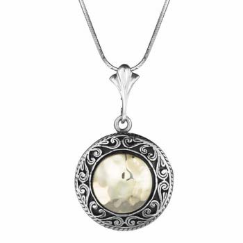 Серебряное колье с золотом MVN1124G