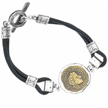 Silbernes Armband mit Messing MVBrep022