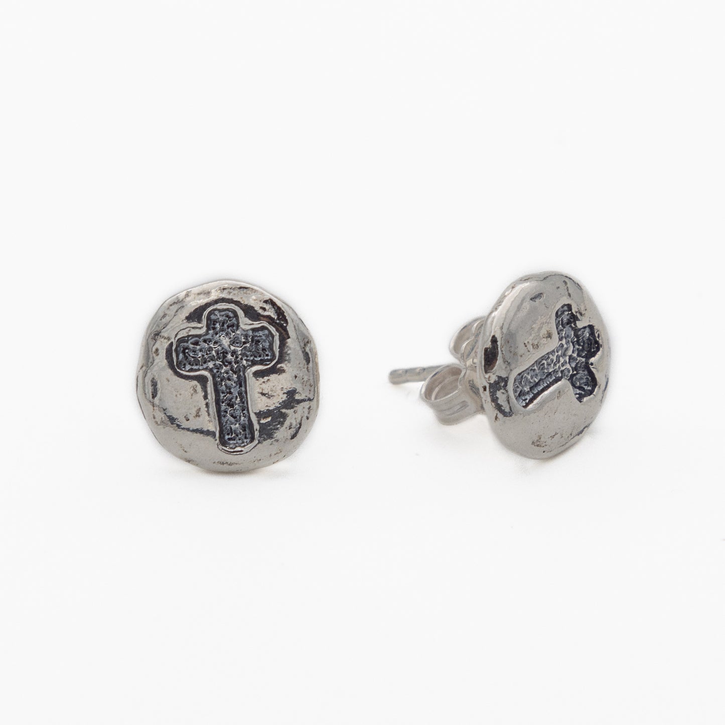 Silver earrings 01E3386