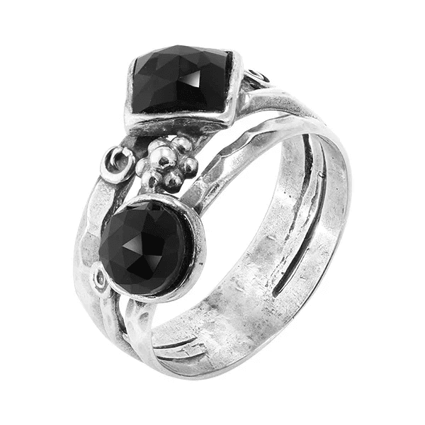 Silberring mit Onyx MVR1028ON