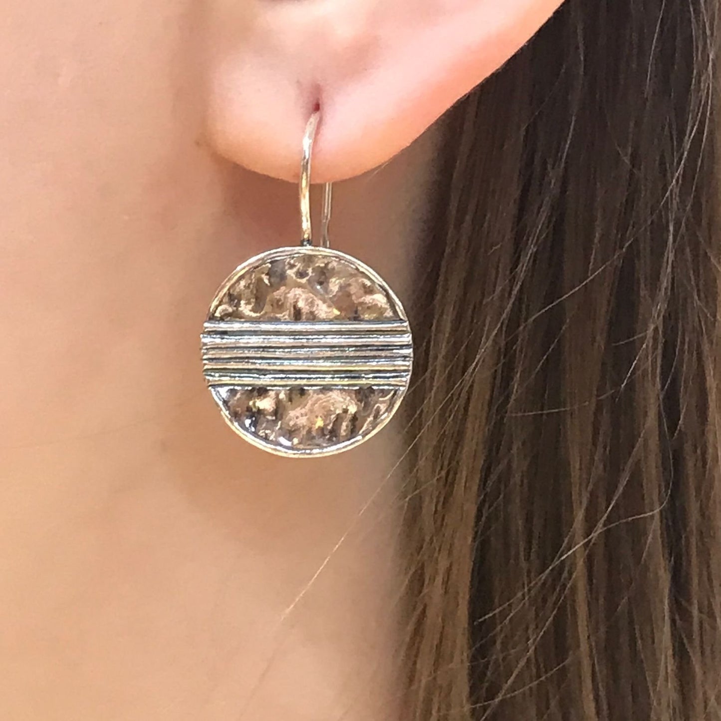 Silver earrings 01E541