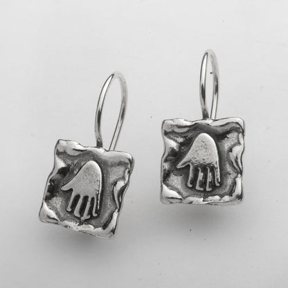 Silver earrings 01E096