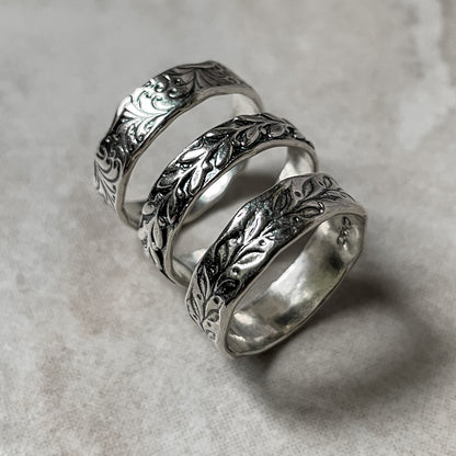 Set of 3 Silver Rings 01R1480