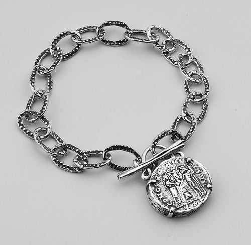 Silver bracelet 01B0646