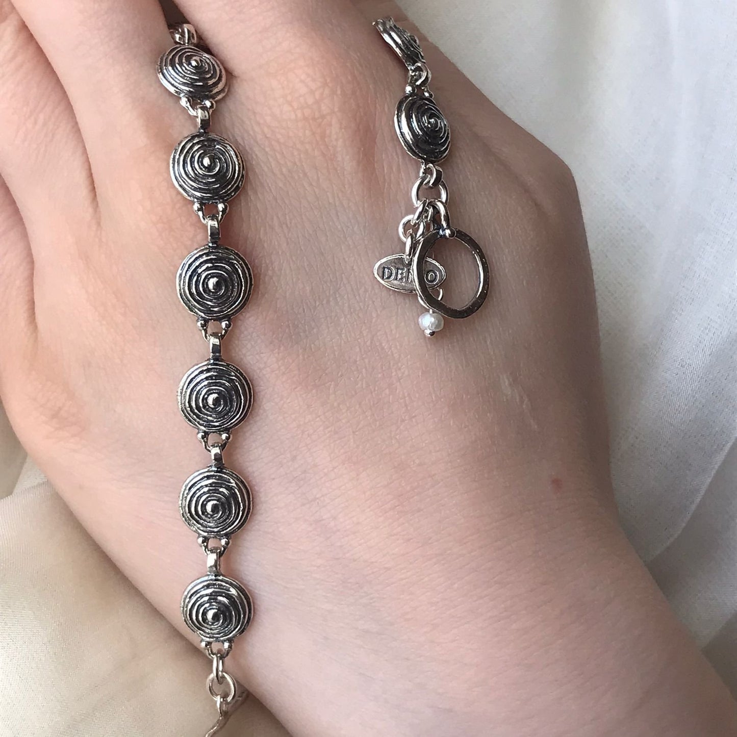 Silver bracelet 01B1474