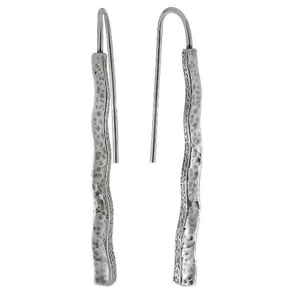 Silver earrings 01E566