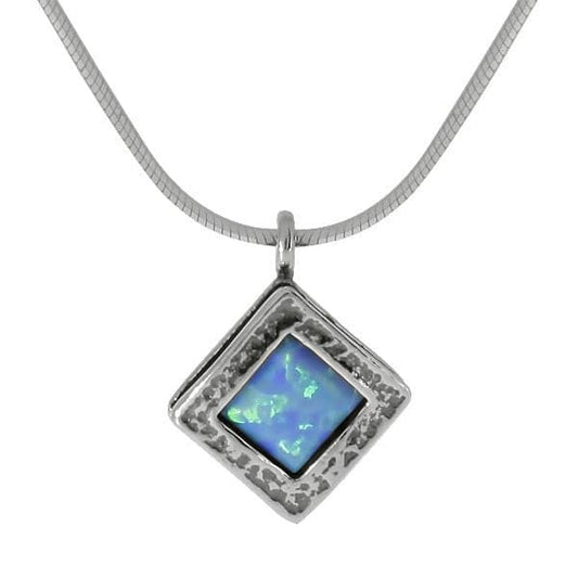 Collier en argent avec opale 01N1021OP