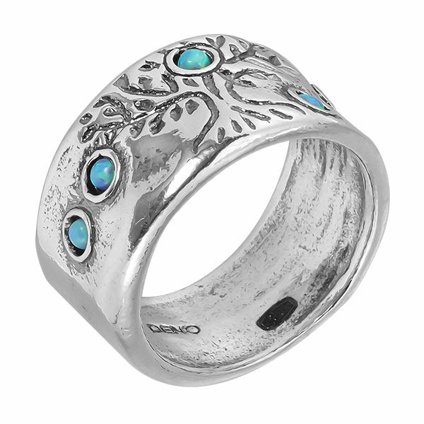 Серебряное кольцо с опалом 01R1977OP