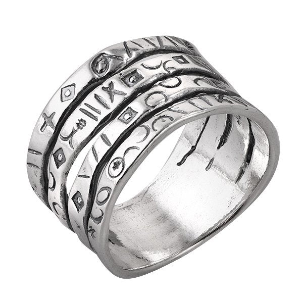Серебряное кольцо 01R454
