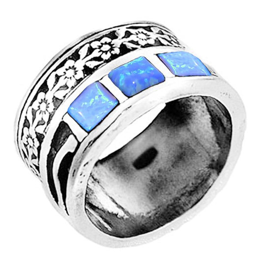 Bague en argent avec opale 01R479OP