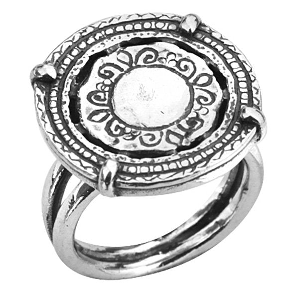 Серебряное кольцо 01R562