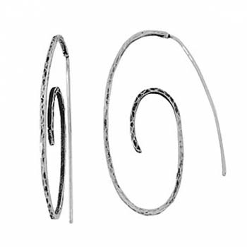 Silver earrings MVE1094