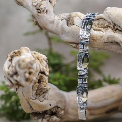 Bracelet en argent et or MVB578GCZ